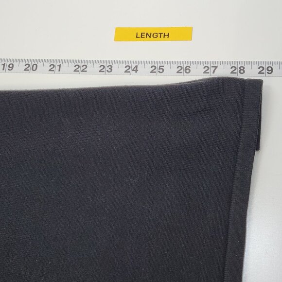 Quacker Factory Beaded Sweater Womens 2X Black Plus Rhinestone Stretch Top MM03X - Picture 8 of 8